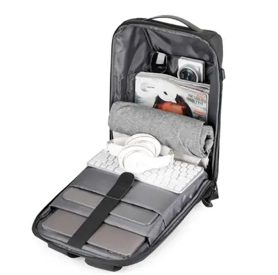 Anti-Theft Waterproof Business Laptop Backpack with USB Charging Port photo 3