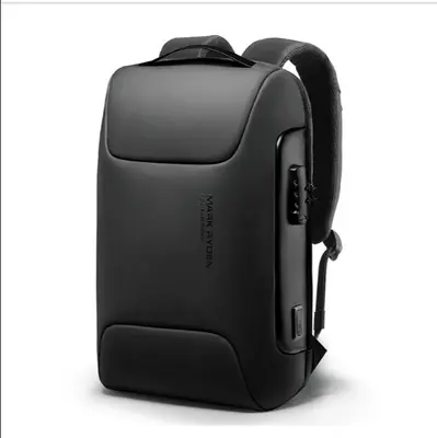 Anti-Theft Waterproof Business Laptop Backpack with USB Charging Port