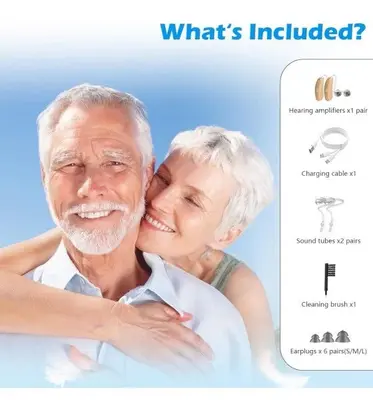 Saban Nano Rechargeable Hearing Aids with Noise Canceling, Extra Small photo 7
