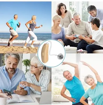 Saban Nano Rechargeable Hearing Aids with Noise Canceling, Extra Small photo 8