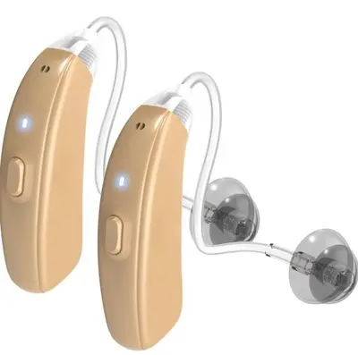 Saban Nano Rechargeable Hearing Aids with Noise Canceling, Extra Small