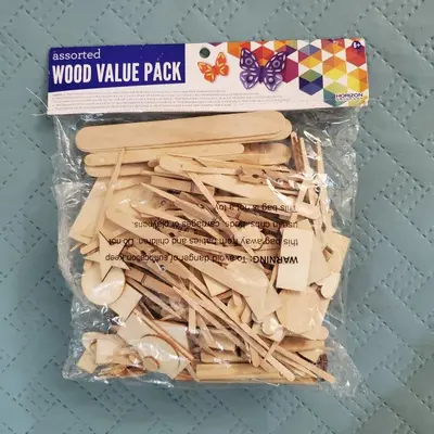 Horizon Group USA Assorted Wood Scrapbooking Value Pack