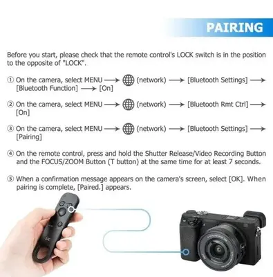 RMT-P1BT Bluetooth Wireless Remote Commander for Sony Cameras photo 3