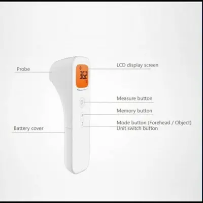No-Contact Infrared Digital Thermometer with LCD photo 2