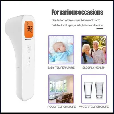 No-Contact Infrared Digital Thermometer with LCD photo 4
