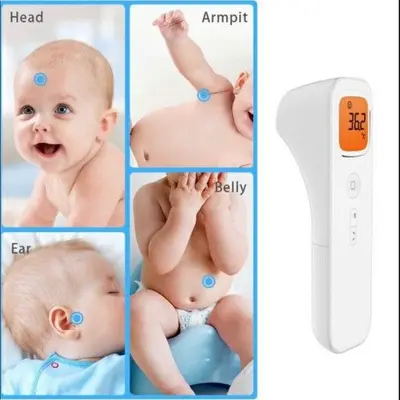 No-Contact Infrared Digital Thermometer with LCD photo 3