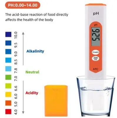 Portable LCD Digital pH Meter Pen for Aquarium, Pool, Water and Wine photo 7