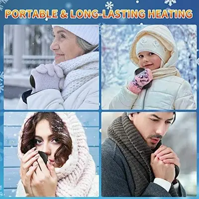 Rechargeable USB Electric Hand Warmer, 9000mAh, Double-Sided photo 8