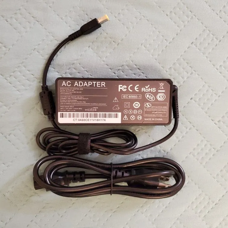 90W 20V 4.5A USB-Tip Adapter for Lenovo ThinkPad X1, X240, X250, T440