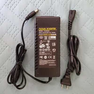24V 4.5A Power Adapter for Laptops and TPA3116 / TDA7498 Amplifiers