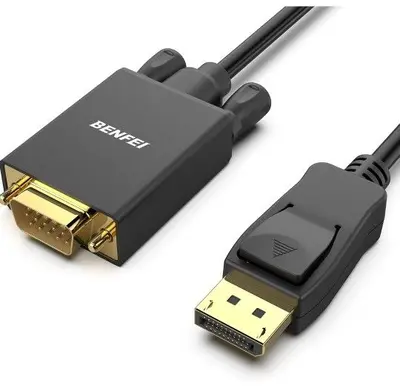 BENFEI DisplayPort to VGA Cable, 6 ft, One-Way photo 2