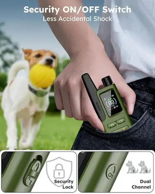 Jugbow Dual Dog Shock Collar for 2 Dogs, 4200 ft Remote Trainer photo 9