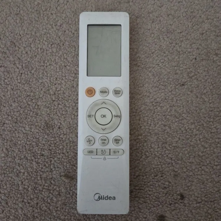 Original Midea RG10 / RG10N Air Conditioner Remote