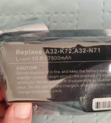 7800mAh A32-K72 Laptop Battery for Asus K73, N71 Series photo 3