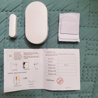 Door/Window Sensor Alert and Anti-Theft Alarm