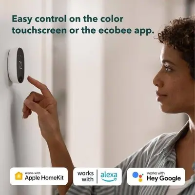 ecobee Smart Thermostat Essential, Programmable, Siri/Alexa/Google photo 4