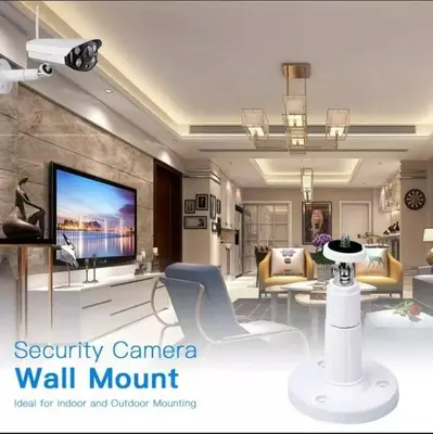 360-Degree Rotating Metal Wall/Ceiling Mount Bracket for Cameras photo 6
