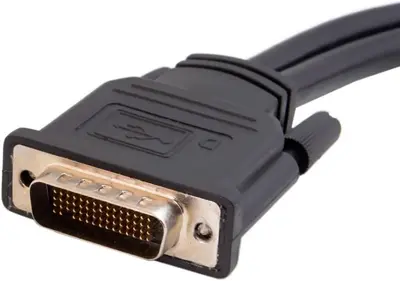 DMS-59 to Dual DisplayPort Splitter Cable for PC Graphics Cards photo 2