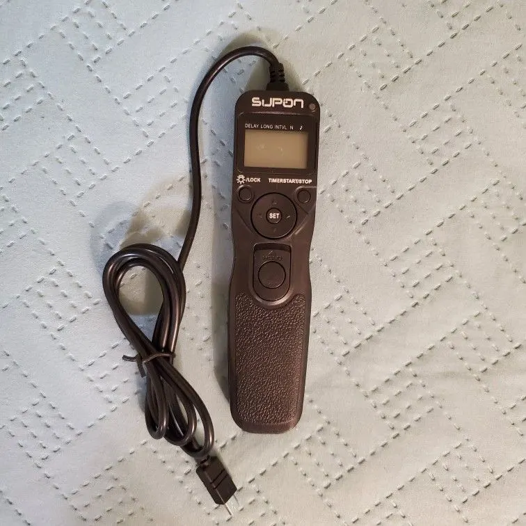 MC-36B Wired LCD Timer Remote Intervalometer Camera Shutter Release