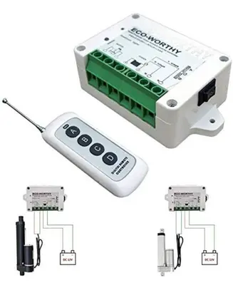 ECO-WORTHY Linear Actuator Motor Controller with Remote Polarity Reversal photo 3