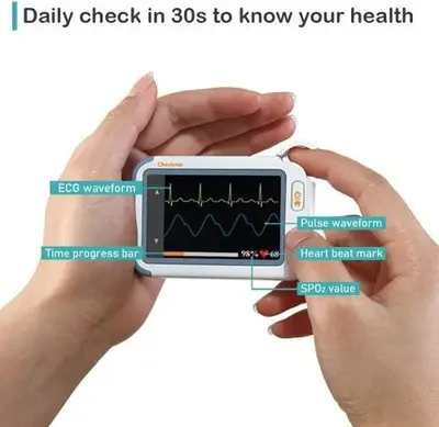 Wellue Checkme Lite Wireless Heart Monitor with SpO2 and EKG photo 6