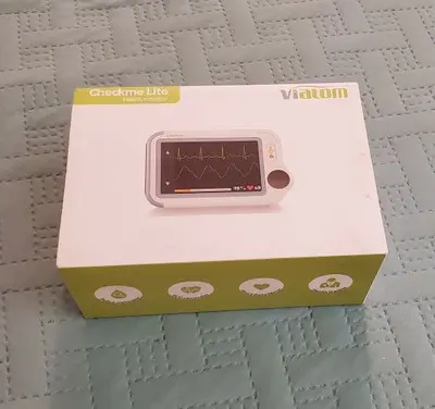 Wellue Checkme Lite Wireless Heart Monitor with SpO2 and EKG