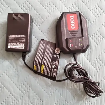 Toro 60V 1A Flex-Force Lithium-Ion Battery Charger photo 1