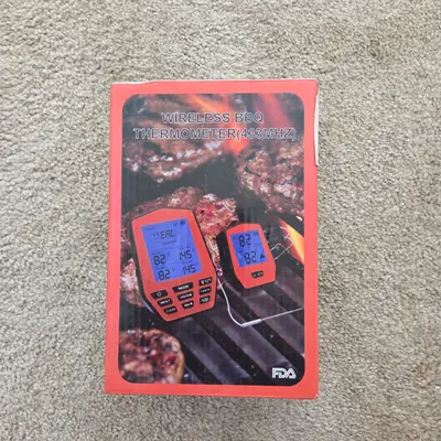 Wireless Meat BBQ Thermometer with Dual Stainless Steel Probes