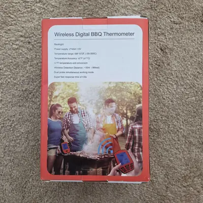 Wireless Meat BBQ Thermometer with Dual Stainless Steel Probes photo 2