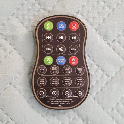 Remote for Galaxy Starry Sky Ocean Night Light Projector