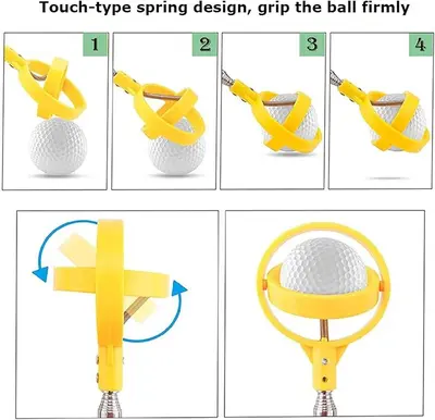 Telescopic Golf Ball Retriever for Putter, Lightweight photo 2