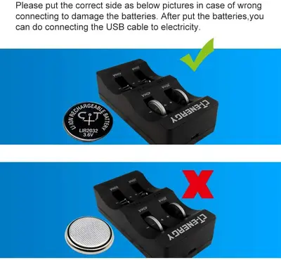 CT-Energy Lithium-Ion 2032 Coin Cell Battery Charger photo 7