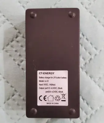 CT-Energy Lithium-Ion 2032 Coin Cell Battery Charger photo 2