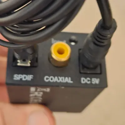 Optical/Coax Toslink Digital to Analog Audio Converter, RCA and 3.5 mm photo 3