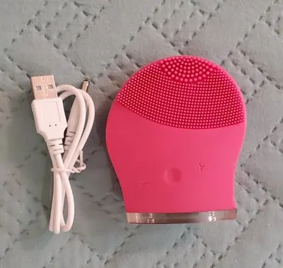 Silicone Electric Facial Cleansing Brush, Waterproof photo 4