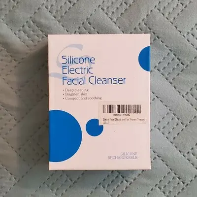 Silicone Electric Facial Cleansing Brush, Waterproof photo 1