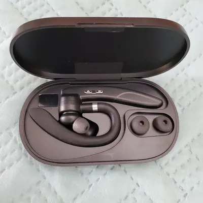 HiFi Bluetooth Hands-Free Earpiece with Dual Mic and Noise Cancelling