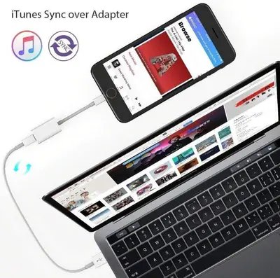 Dual Lightning Splitter for iPhone: Headphone Audio plus Charging photo 9