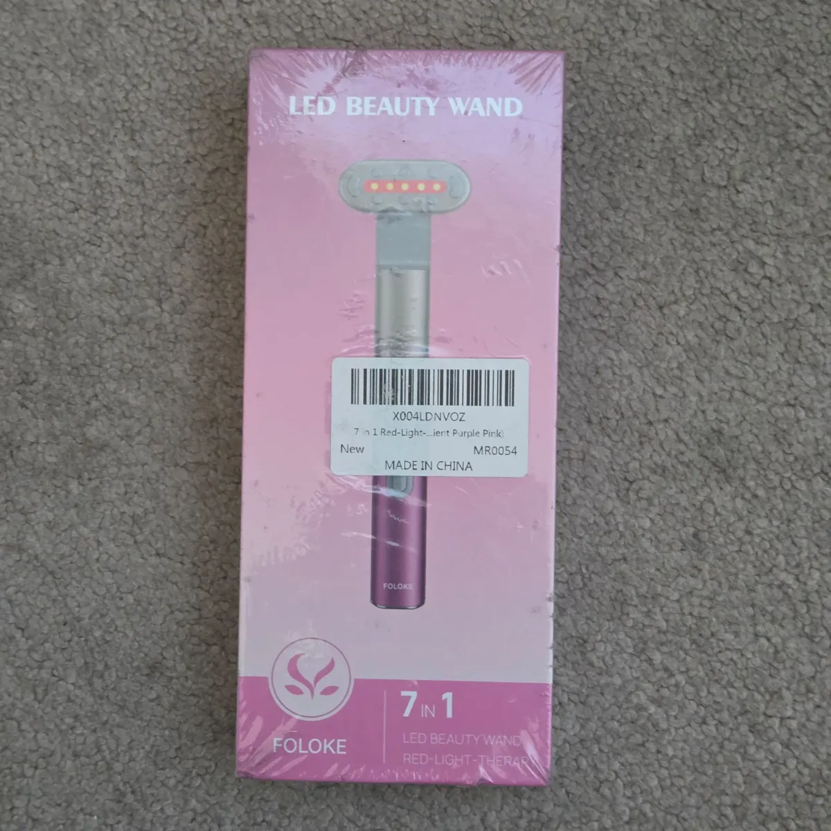 7-in-1 Red Light Therapy Face and Eye Skincare Device