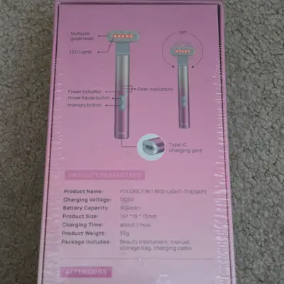 7-in-1 Red Light Therapy Face and Eye Skincare Device photo 3