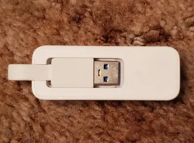 TP-Link UE300 USB 3.0 to Gigabit Ethernet Adapter, Foldable photo 2