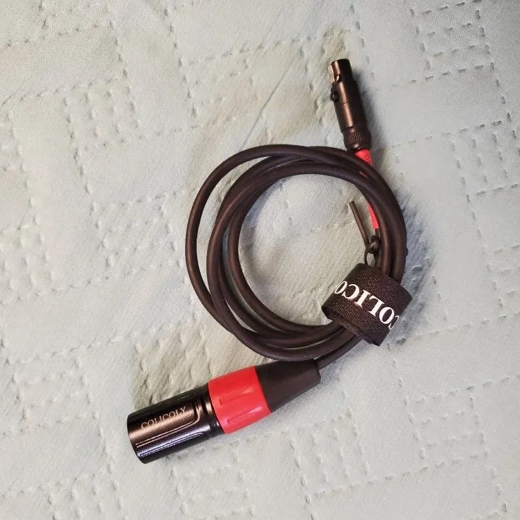 Colicoly 3-Pin Mini XLR (TA3F) Female to XLR Male Cable