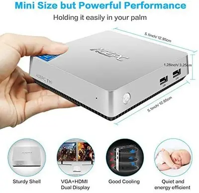 ACEPC T11 Mini PC, Atom x5-Z8350, 4GB DDR3/32GB eMMC, Windows 10 photo 10
