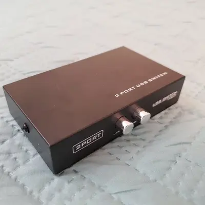 2-Port USB 2.0 Manual Printer Sharing Switch