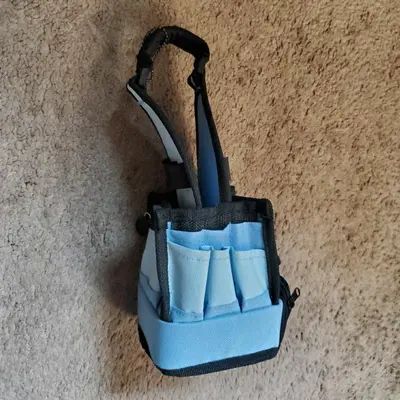 Tote-Ally Cool On-The-Go Craft Tote, Blue and Black photo 4