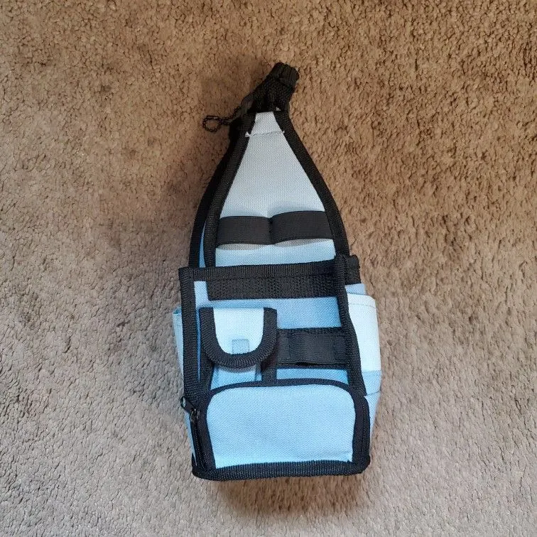 Tote-Ally Cool On-The-Go Craft Tote, Blue and Black