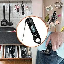 Waterproof Ultra-Fast Digital Food Thermometer with Backlight and Magnet photo 9