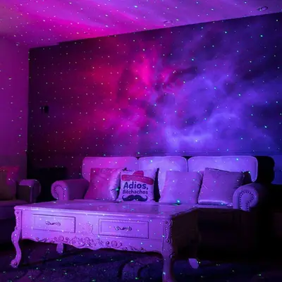 3-in-1 Starry Sky LED Projection Lamp with Stars and Moon photo 6
