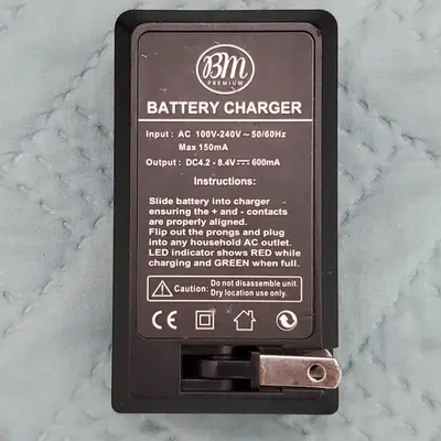 Battery Charger for Sony NP-FP30/40/50/60/70/90 and NP-FH Batteries photo 2