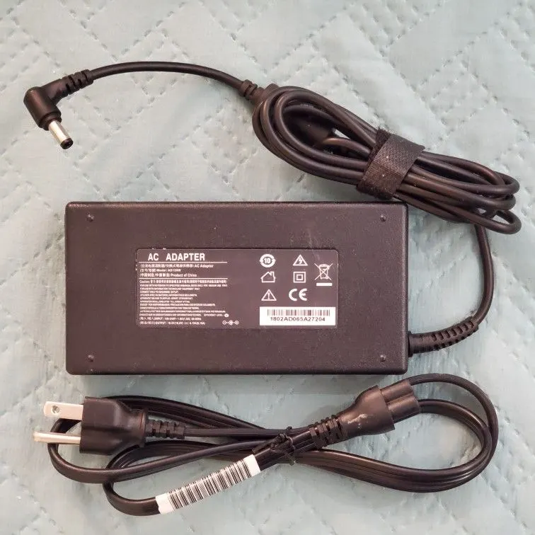 120W 19.5V 6.15A Charger for MSI Gaming Notebooks